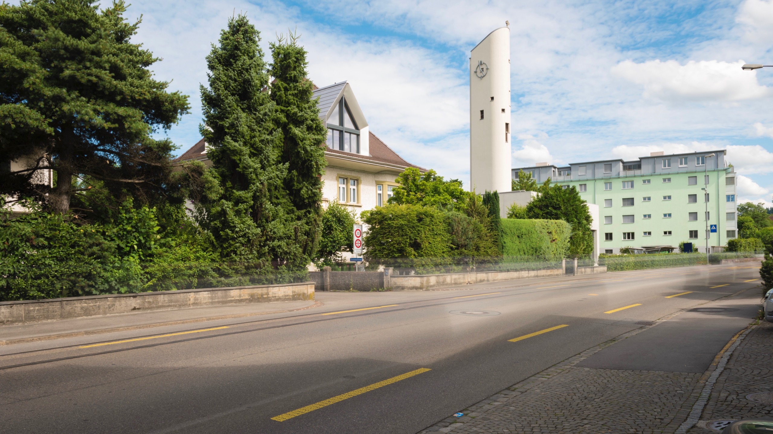 Das hängende Dach von Suhr