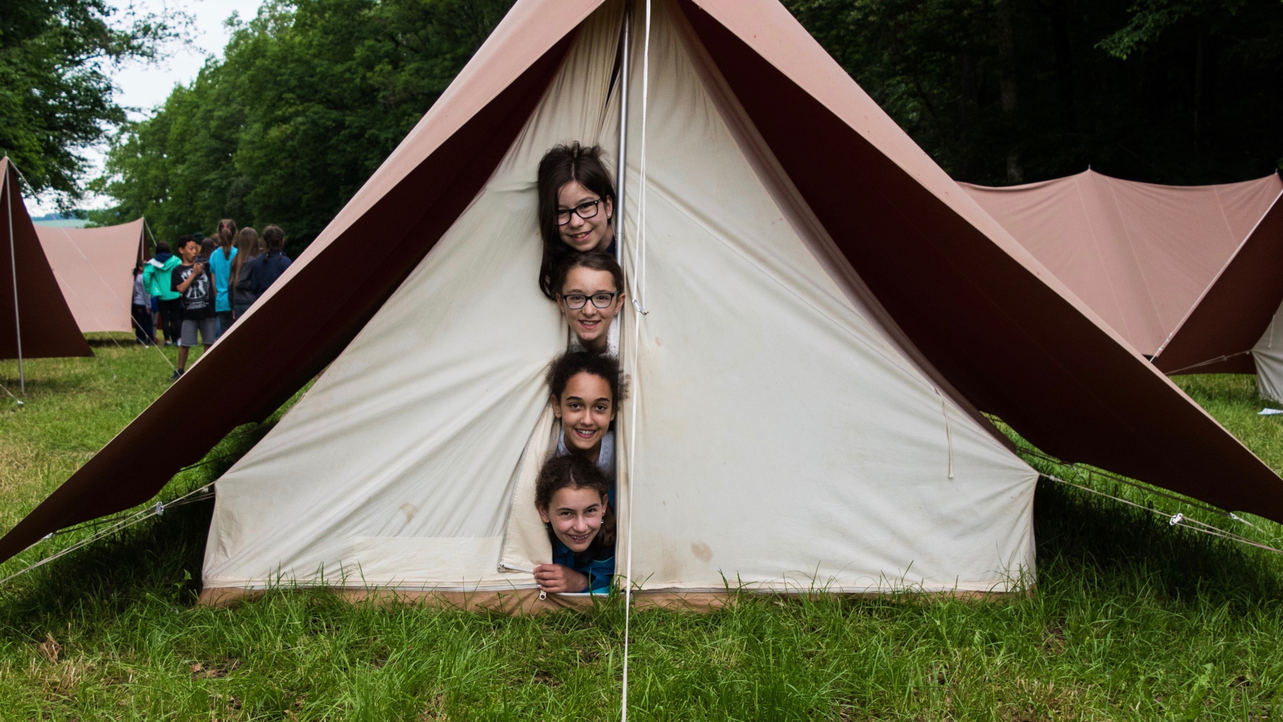 Vorfreude auf die Sommerwochen im Zelt