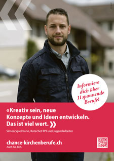 Kollekte am Sonntag, 29. April, für das Projekt «Chance Kirchenberufe»