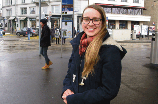 Medea Sarbach (23) aus Laufen nimmt am Vorbereitungstreffen zur Jugendsynode in Rom teil