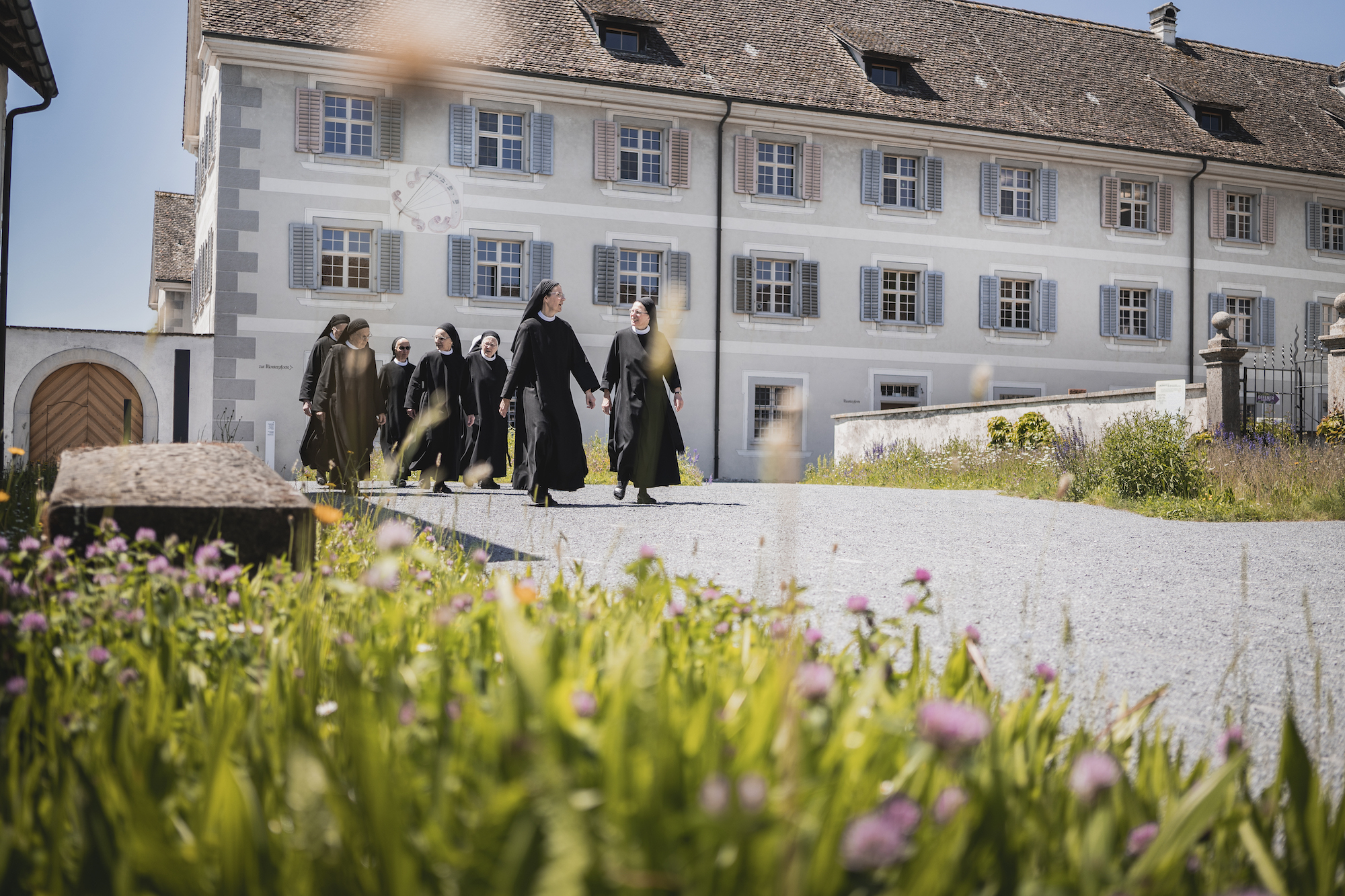 Digital zu Besuch im Kloster Fahr