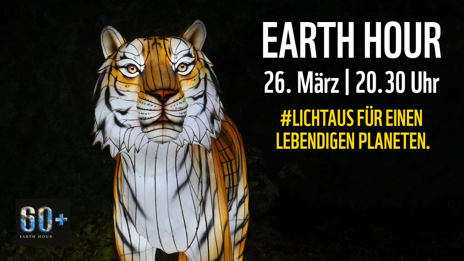 Licht aus für einen lebendigen Planeten