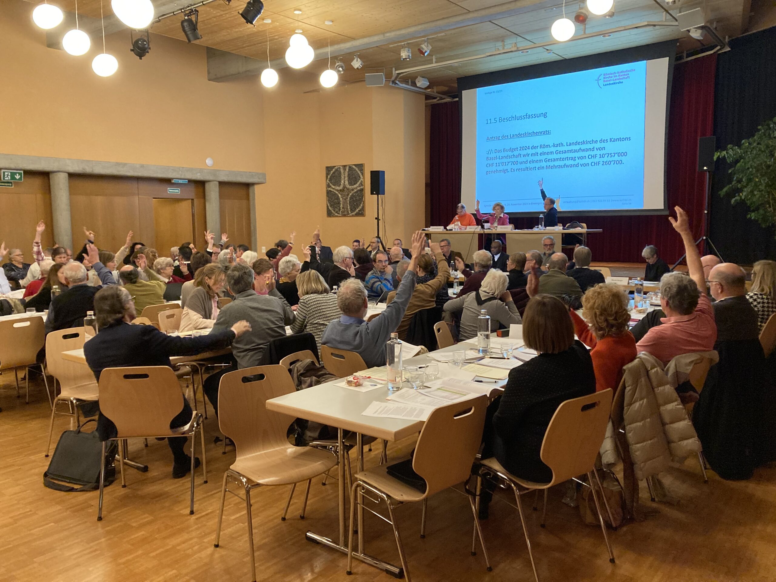 Eine halbe Million Franken mehr für Kirchgemeinden