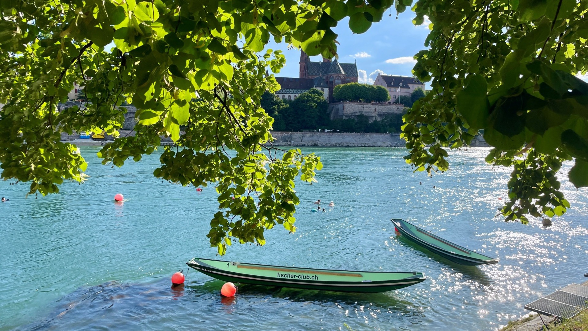 Hier kommt alles wieder in Fluss