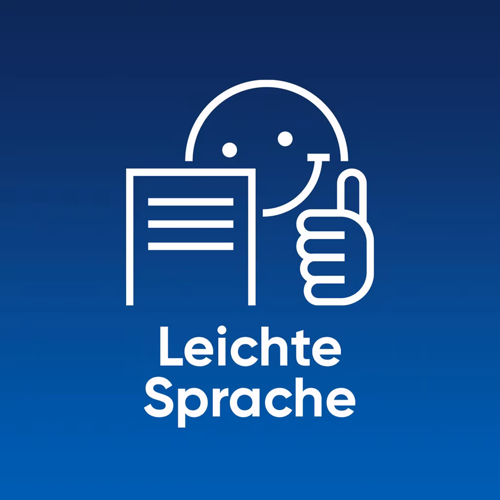 Leichte Sprache kurz, klar, verständlich